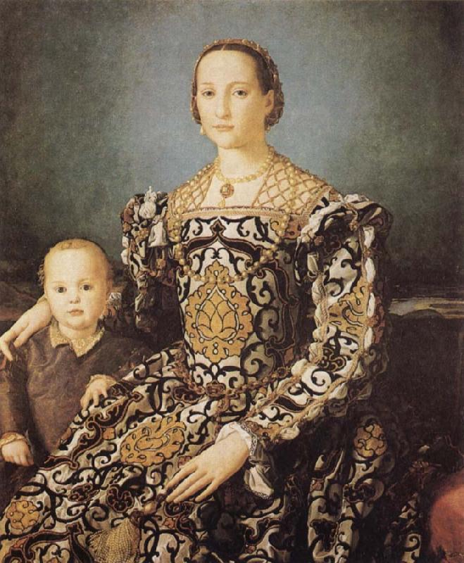 Agnolo Bronzino Eleonora of Toledo and her Son Giovanni China oil painting art